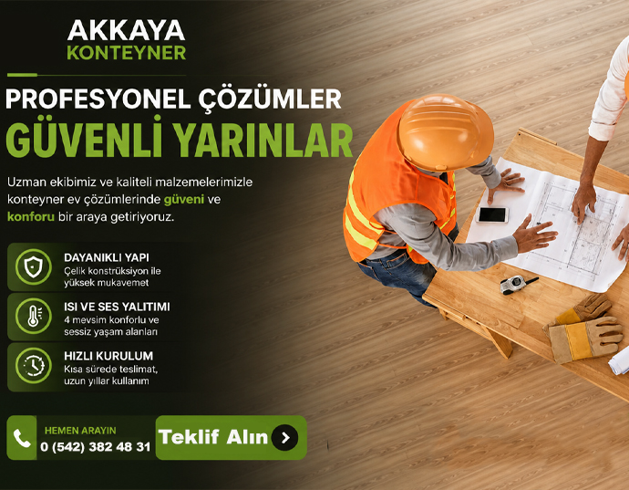Akkaya Konteyner Ev İmalat ve Satış